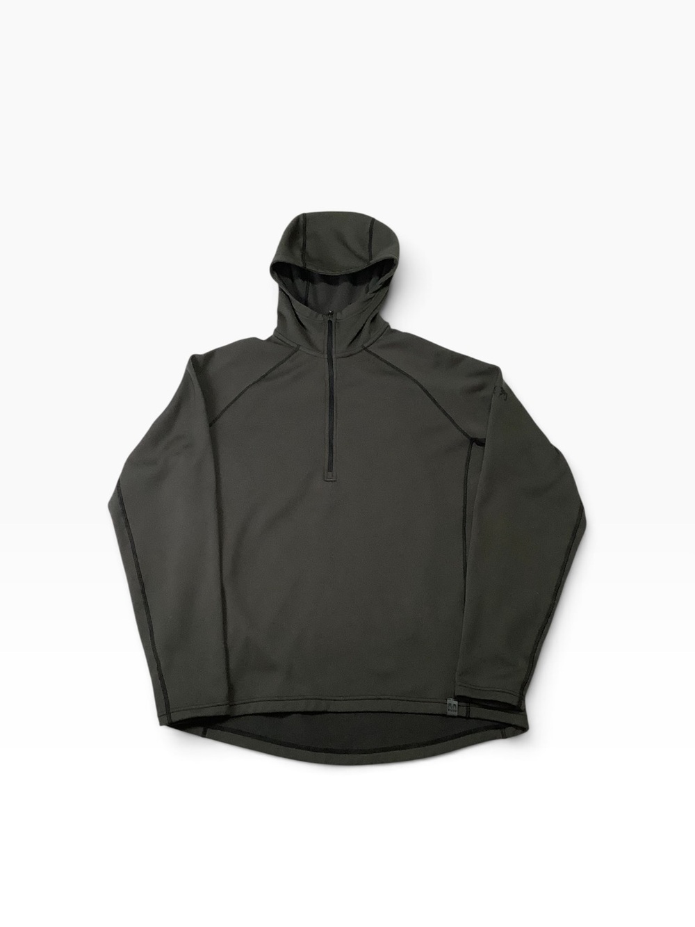 KUIU Peloton 200 Zip-T Hoodie Sz Large Gunmetal